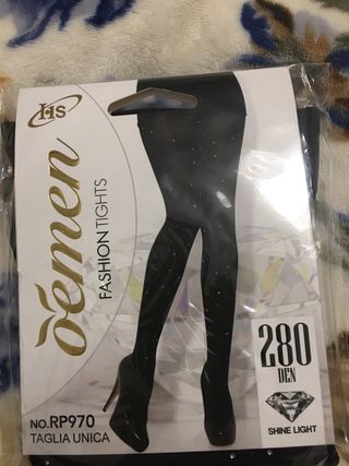 Collant JIS con cristalli 280 DEN