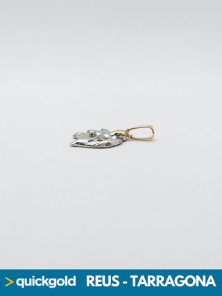 035-03-00709 COLGANTE ORO BLANCO 18K TORO