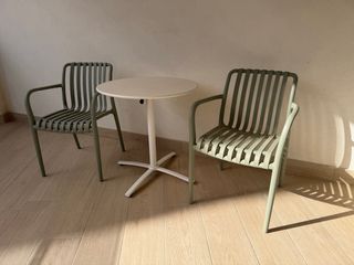 Set Mesa y Sillas Exterior. Nuevas.