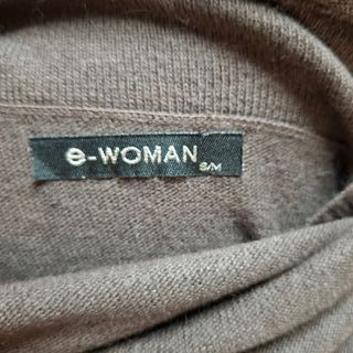 Vestido punto cuello alto e-Woman talla única