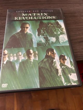 DVD Matrix Revolutions Edición 2 Discos