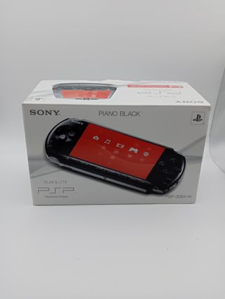 Sony PSP 3004 Piano Black Slim & Lite