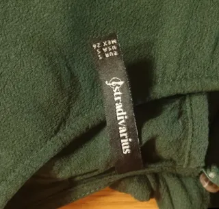 Camisa verde Stradivarius mujer