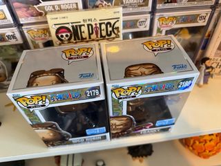 Funko Pop! One Piece Nico Robin y Franky estatuas