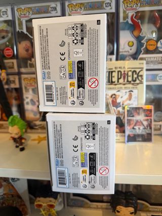 Funko Pop! One Piece Nico Robin y Franky estatuas