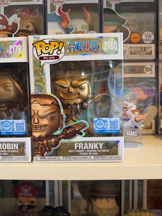 Funko Pop! One Piece Nico Robin y Franky estatuas