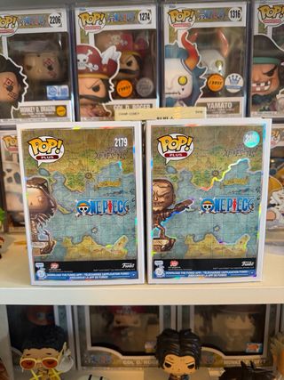 Funko Pop! One Piece Nico Robin y Franky estatuas