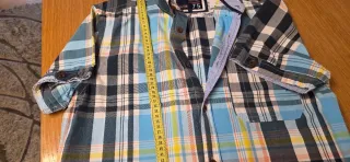 Camisa juvenil JACK&JONES cuadros manga corta