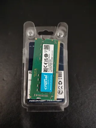 Crucial 4GB DDR4 SODIMM 2666MHz 1.2V