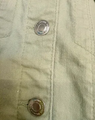 VERO MODA Chaqueta Verde Pastel Y2K Retro