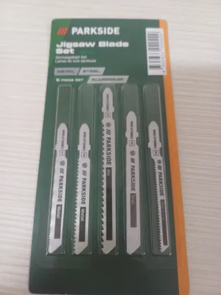 Set Lame Seghetto Parkside 5 Pezzi
