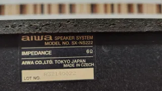 Altavoces Aiwa SX-NS222