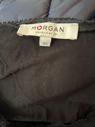 Blusa Morgan Negra Talla XS
