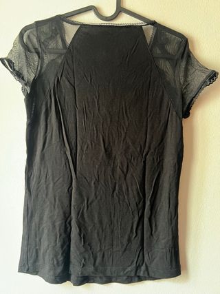 Blusa Morgan Negra Talla XS