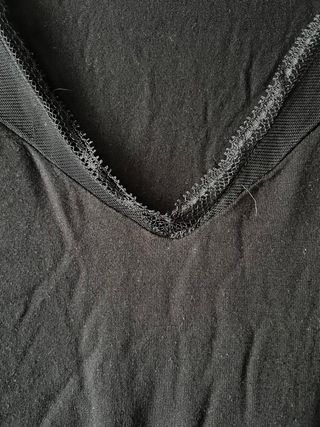 Blusa Morgan Negra Talla XS