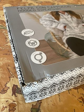 Felpa Kasanova con cappuccio taglia unica