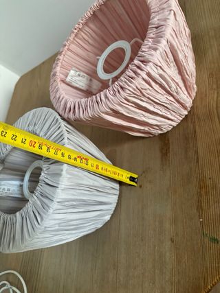 Pantallas lámpara IKEA HEMSTA (2 unidades)