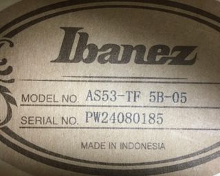 IBANEZ AS53-TF 5B-05