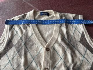 Gilet MALAGRIDA a rombi, 80% lana