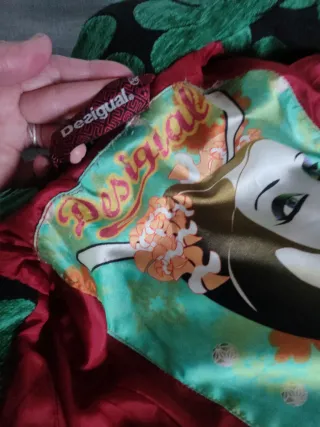 Abrigo Desigual Multicolor