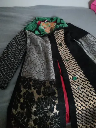 Abrigo Desigual Multicolor