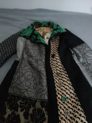 Abrigo Desigual Multicolor