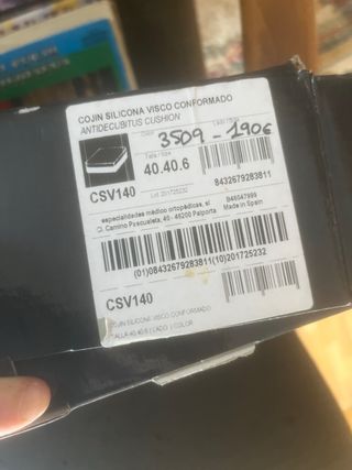 Cojín Antiescaras Lifecare by EMO