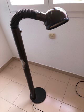 Lámpara de pie vintage metal y plástico