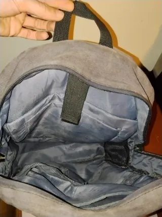 Zaino grigio porta PC