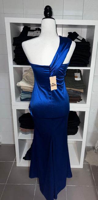 Vestido azul elegante talla única (S aprox)