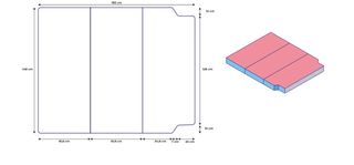 Colchón Viscoelástico Plegable VW CALIFORNIA
