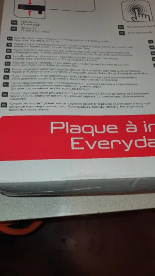 Placa Inducción Tefal Portátil