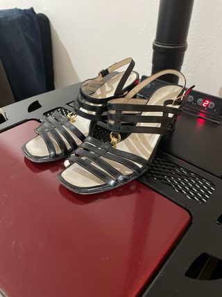 Sandali eleganti neri donna