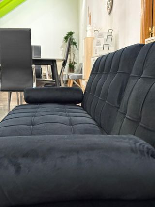 Sofá Cama Negro - ESTÁ NUEVO - ENVIO INCLUIDO