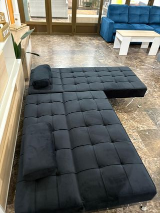 Sofá Cama Negro - ESTÁ NUEVO - ENVIO INCLUIDO