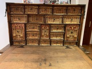 Bargueño SXVII y mesa matancera SXVIII