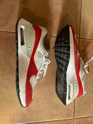Zapatillas Nike Talla 36 Rojas y Blancas