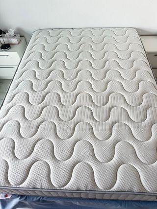 Colchón Firme Muelles Ensacados 135x190x25 Karibia