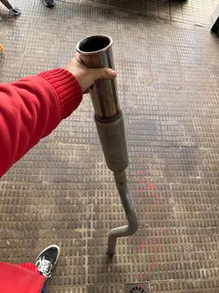 Tubo de escape racing