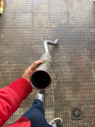 Tubo de escape racing