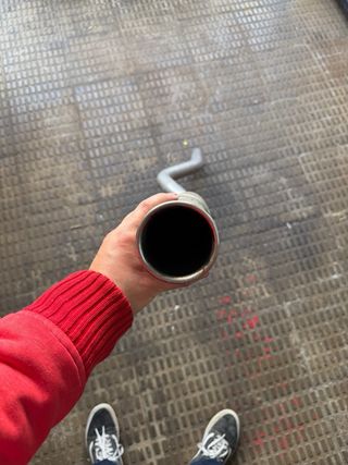 Tubo de escape racing