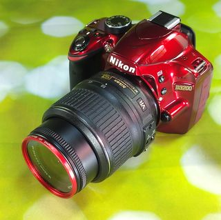 NIKON D3200 RED 3107F