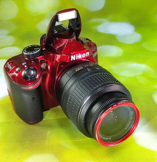 NIKON D3200 RED 3107F