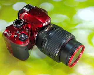 NIKON D3200 RED 3107F