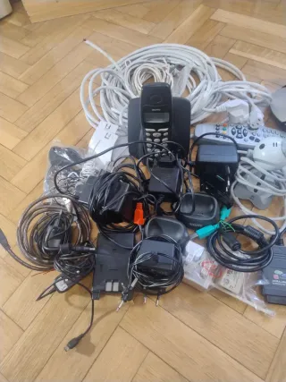 2 Radios Cassette CD con Cables