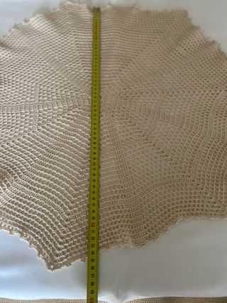 Centro de mesa naperon feito à mão