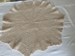 Centro de mesa naperon feito à mão