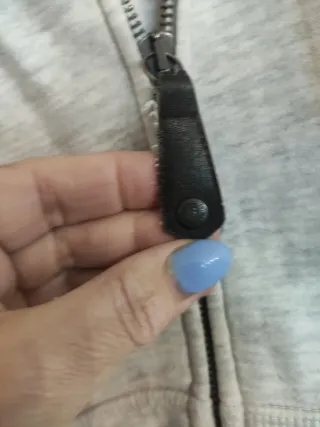 Felpa Champion Uomo Grigia Zip M