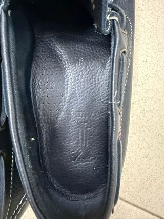 Mocasines Yanko Piel Azul Marino Talla 43/44