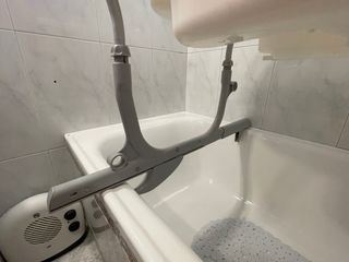 Bañera bebé con soportes ajustables